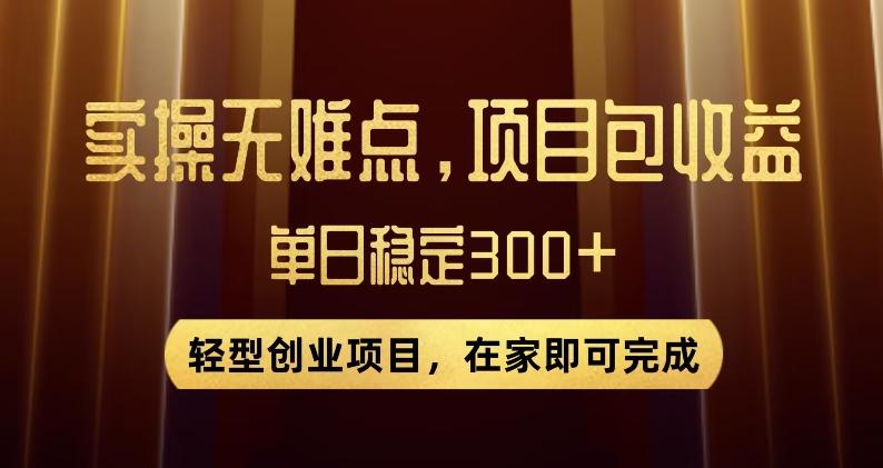 王炸项目！无门槛优惠券，单号日入300+，无需经验直接上手【揭秘】-有道资源网