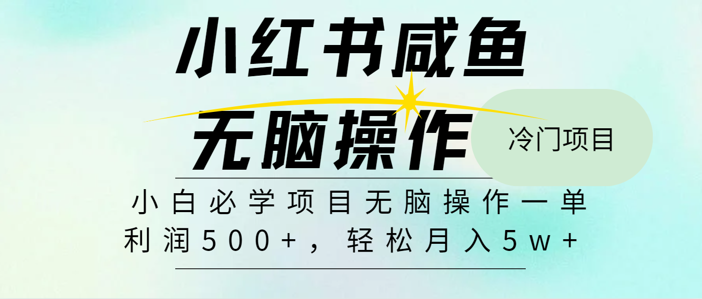 全网首发2024最热门赚钱暴利手机操作项目，简单无脑操作，每单利润最少500+-有道资源网