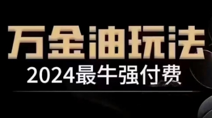 2024最牛强付费，万金油强付费玩法，干货满满，全程实操起飞-有道资源网