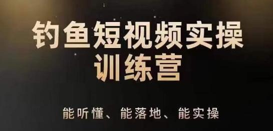 0基础学习钓鱼短视频系统运营实操技巧，钓鱼再到系统性讲解定位ip策划技巧-有道资源网