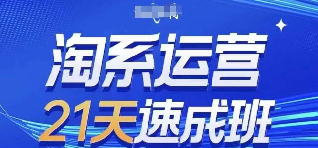 淘系运营21天速成班(更新24年6月)，0基础轻松搞定淘系运营，不做假把式-有道资源网