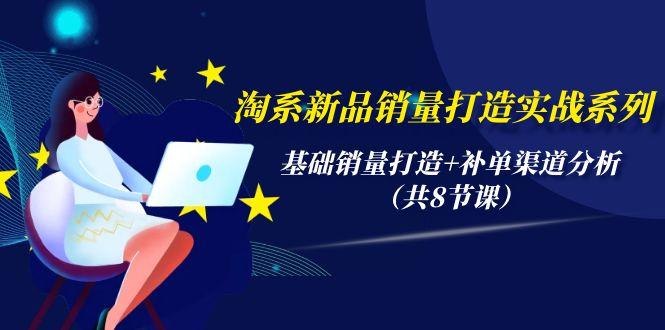 (9962期)淘系新品销量打造实战系列，基础销量打造+补单渠道分析(共8节课)-有道资源网