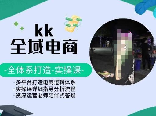 KK全域电商，全体系打造实操课，多平台打造电商逻辑体系-有道资源网