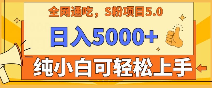 男粉项目5.0，最新野路子，纯小白可操作，有手就行，无脑照抄，纯保姆教学【揭秘】-有道资源网