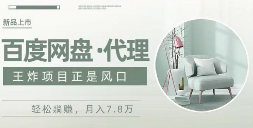 度盘代理，月入7w保姆级全方位教程-有道资源网