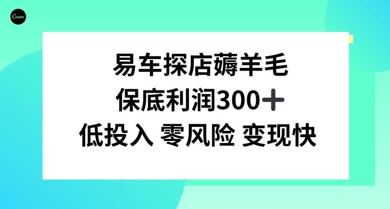 易车APP首页十亿补贴活动，选择到店补贴，保底利润300+-有道资源网