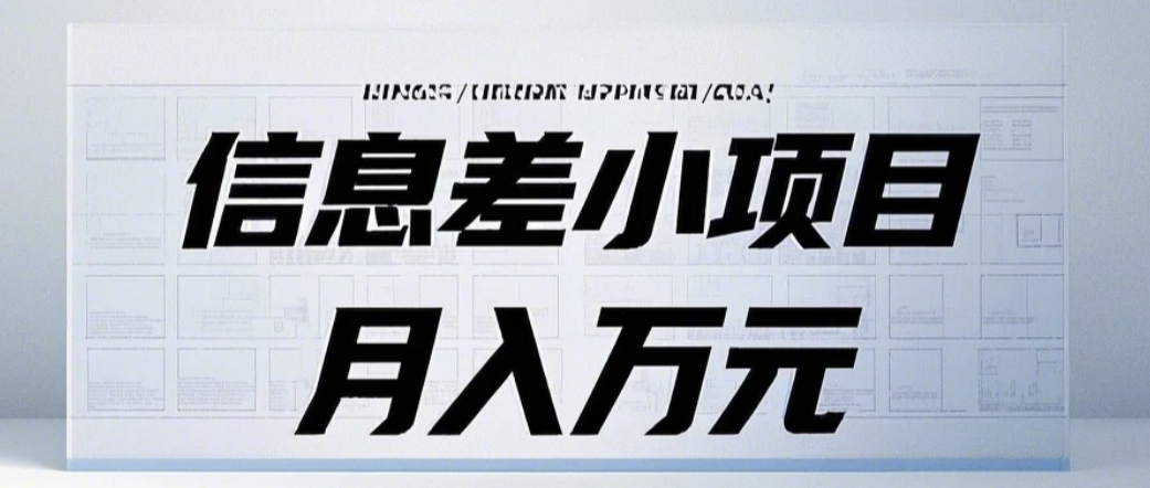 信息差小项目：国内外视频代下载，项目操作简单零成本零门槛月入过万-有道资源网