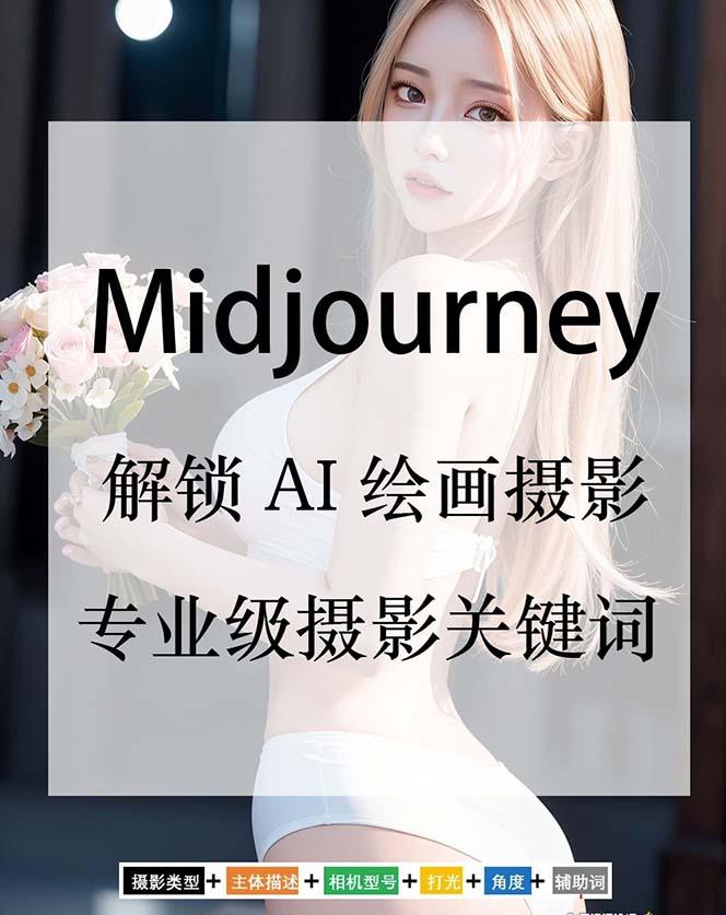 Midjourney关键词-解锁AI绘画专业级人工智能摄影关键词表-有道资源网