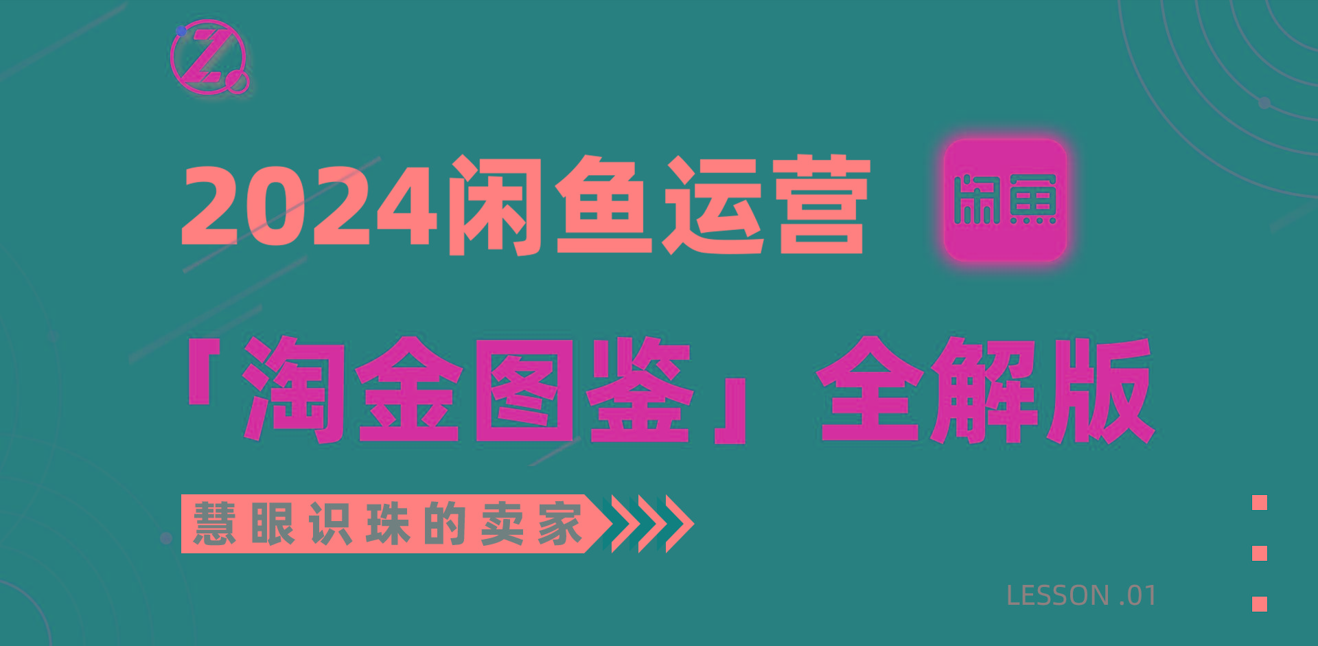 (9738期)2024闲鱼运营，【淘金图鉴】全解版-有道资源网