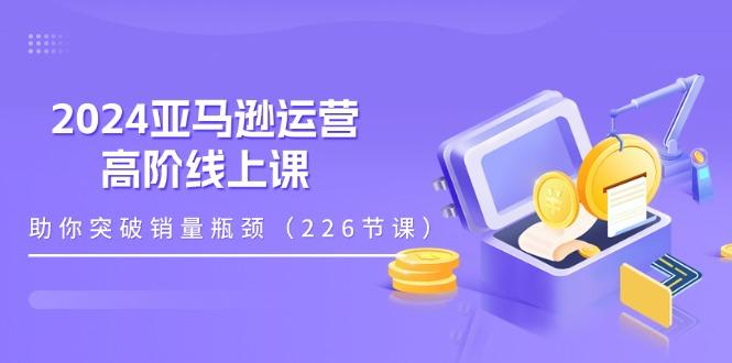 2024亚马逊运营-高阶线上课，助你突破销量瓶颈(228节课-有道资源网