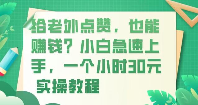 给老外点赞，也能赚钱？小白急速上手，实操教程-有道资源网